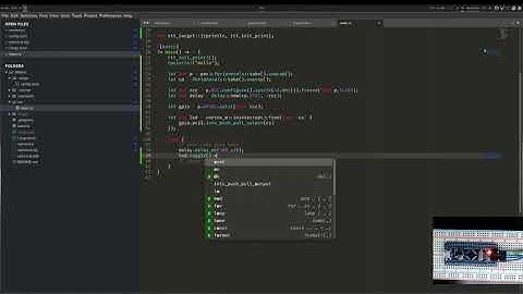 Embedded Rust on a Cortext-M0 board: blinky program bringup