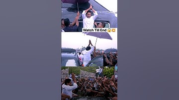 YS Jagan + Rain 🌧️ + Massive Crowd 🔥 = Pure Goosebumps 💙🙌 | Jagan Anna | #trending #viral