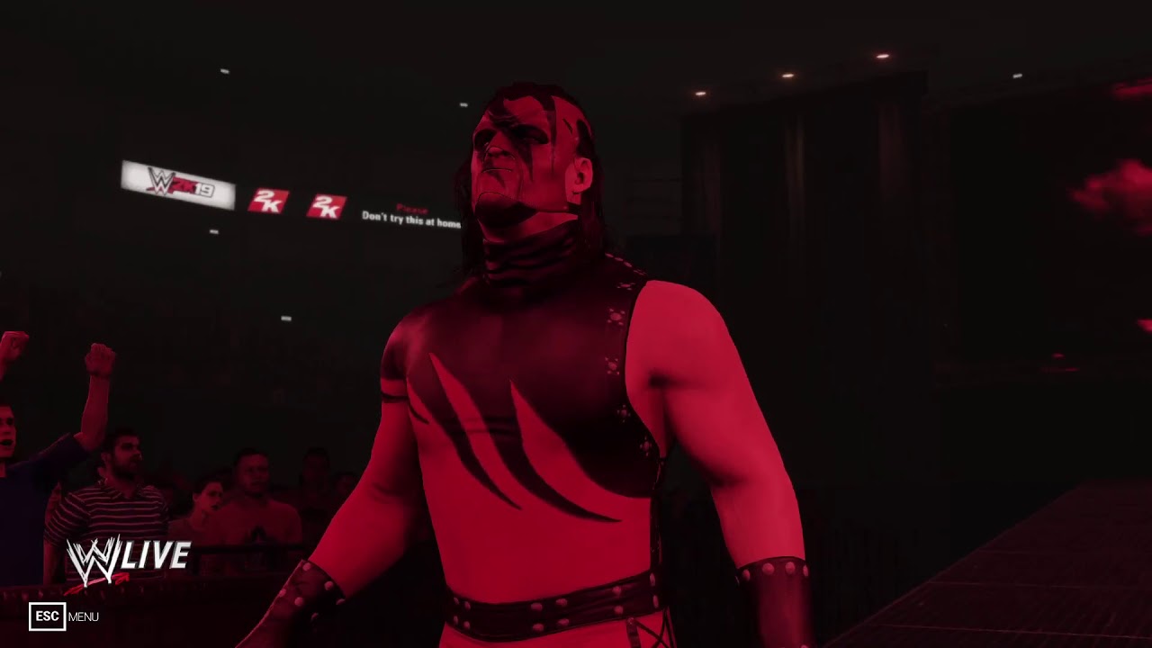 Kane 98 WWE 2K Modded Entrance (Real Commentary and Pyro) - YouTube