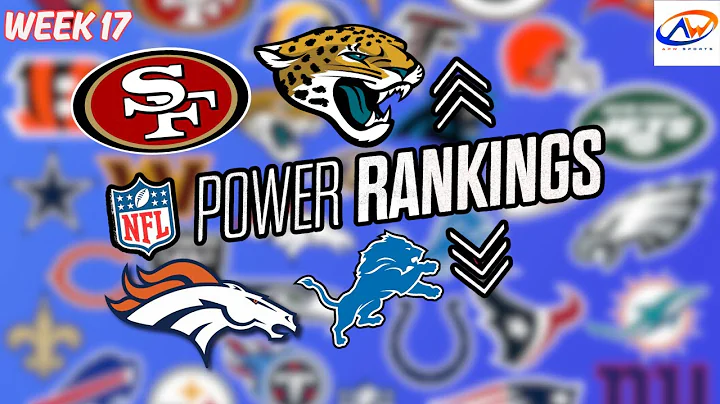 Week 17 2025 NFL Power Rankings!! || Lions Won't Make Playoffs??