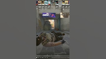 Лучший прострел противника на суициде на карте Dust2 CS2! #csgo #cs #cs2 #кс #shorts #dust2 #ксго