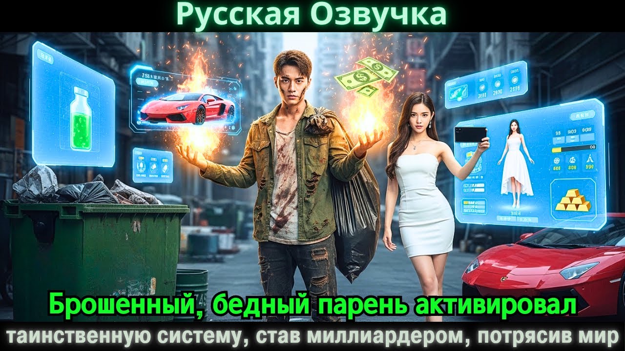 Брошенный, бедный парень активировал таинственную систему, став миллиардером, потрясив мир 