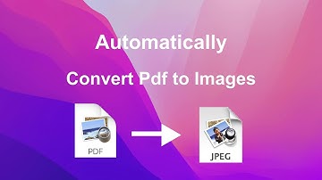 Mac Automator - auto convert PDF to Image - Mac M1 chip