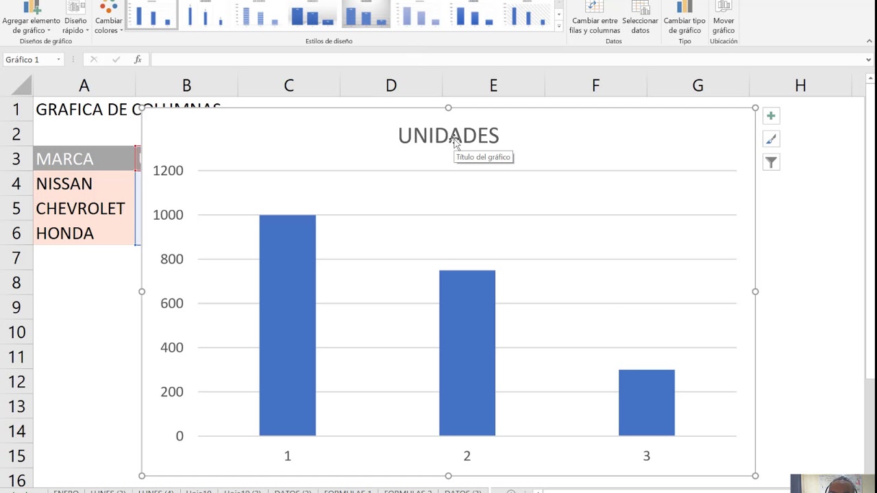 Errores al graficar en Excel - YouTube