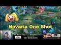 Dapet Kill Banyak Pakai Novaria Build Sakit One Shot Kill - Mobile Legends Bang Bang