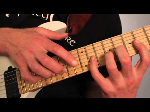 Shred Guitar Lesson 8 Finger Tapping Guitar Scales