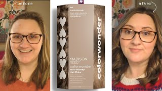 How To Dye Your Hair At Home Madison Reed Colorwonder Hair Dye  Iconic Bronde  Demo