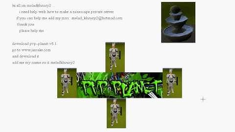 how to make runescape private server
