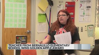Bernalillo Elementary School Teacher Wins Den Apple Award