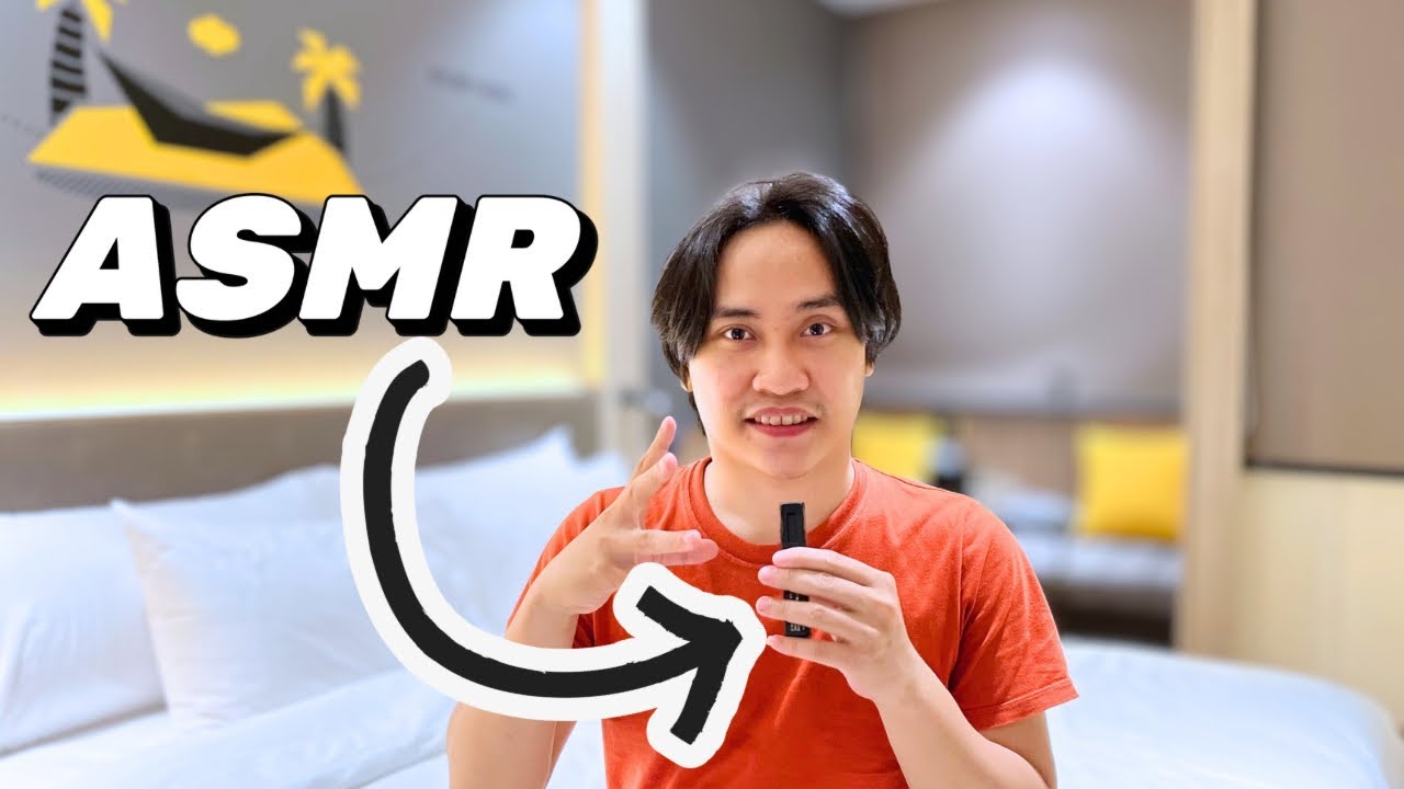ASMR IN A ⭐️ ⭐️ ⭐️ HOTEL ROOM 🏨 