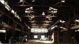 Abandoned Factory Reused as Parking, Kawaguchi, Japan [iPhone 4S/HD]