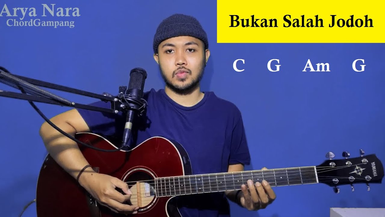 Kunci gitar aku bukan jodohnya chordtela