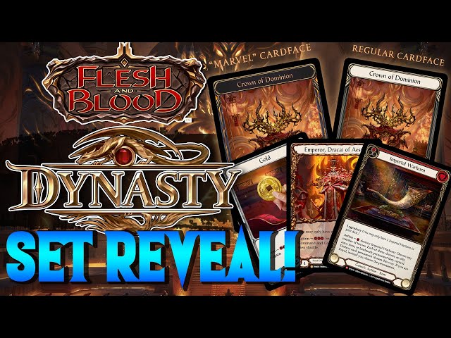 DYNASTY FULL SET REVEAL! Flesh and Blood TCG - YouTube