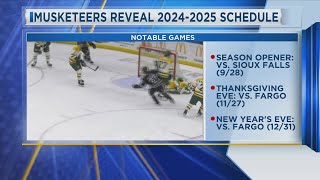 Musketeers Reveal 2024-2025 Schedule