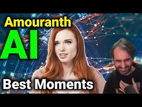 AI Amouranth Best Moments - The Athene AI Show (Parody)