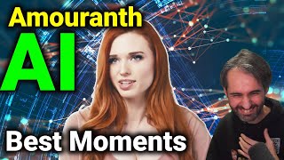 Ai Amouranth Best Moments - The Athene Ai Show Parody