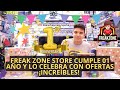 VISITO FREAK ZONE STORE Y ACABA DE CUMPLIR 01 AÑO Y LO CELEBRA CON SUPER OFERTAS GAMERS ¡ATENTOS!