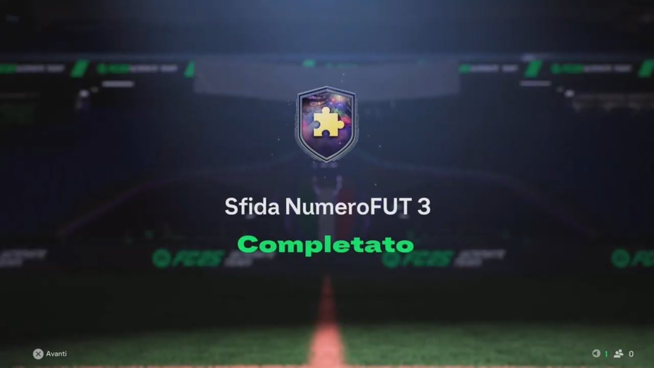 FC 25 - WALKOUT - NUMEROFUT CHALLENGE 3 - SFIDA NUMEROFUT 3 - SQUAD BUILDING CHALLENGES SBC SCR DEFI