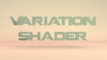 Learn the Variation Shader in Cinema 4D