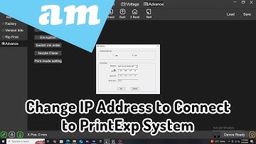 Change Computer IP Address to 192.168.127.10, to Connect to Printers with PrintExp System
