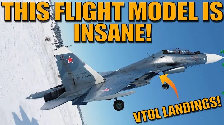 The SU-30SM2 FLIGHT MODEL is INSANE! VTOL LANDINGS?  - War Thunder