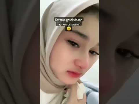 Tapi kok dimasukin, kan bilangnya digesek aja #asupan #shorts #tiktok #viral