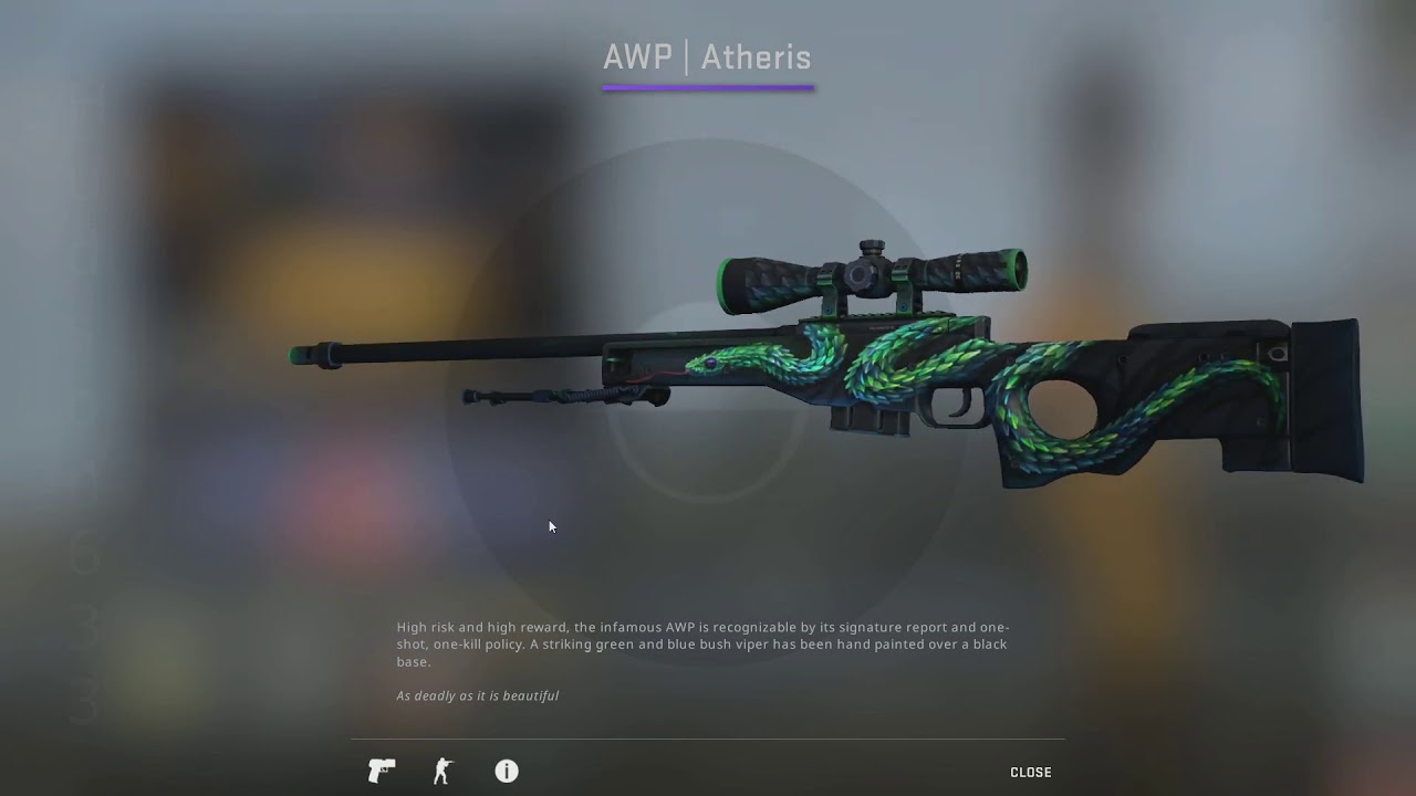 AWP, Atheris, Factory New