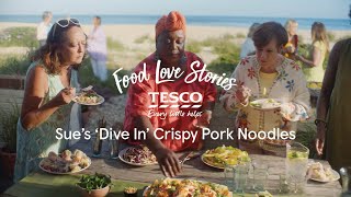 Tesco Food Love Stories | Sue's 'Dive In' Crispy Pork Noodles