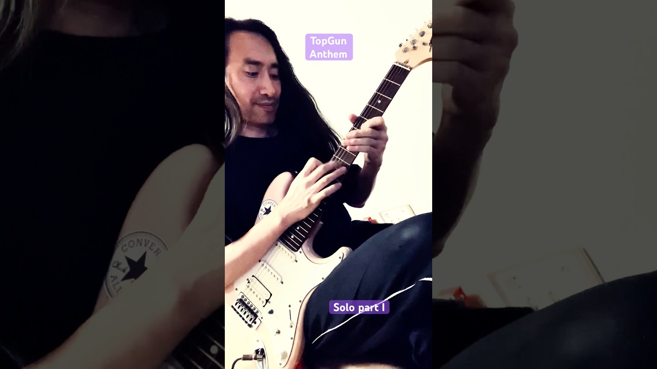 (1/2) topgun anthem guitar solo (steve stevens) 