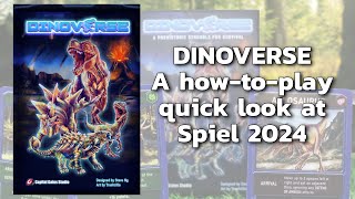 How to play Dinoverse from @capitalgainsstudio at Spiel 2024