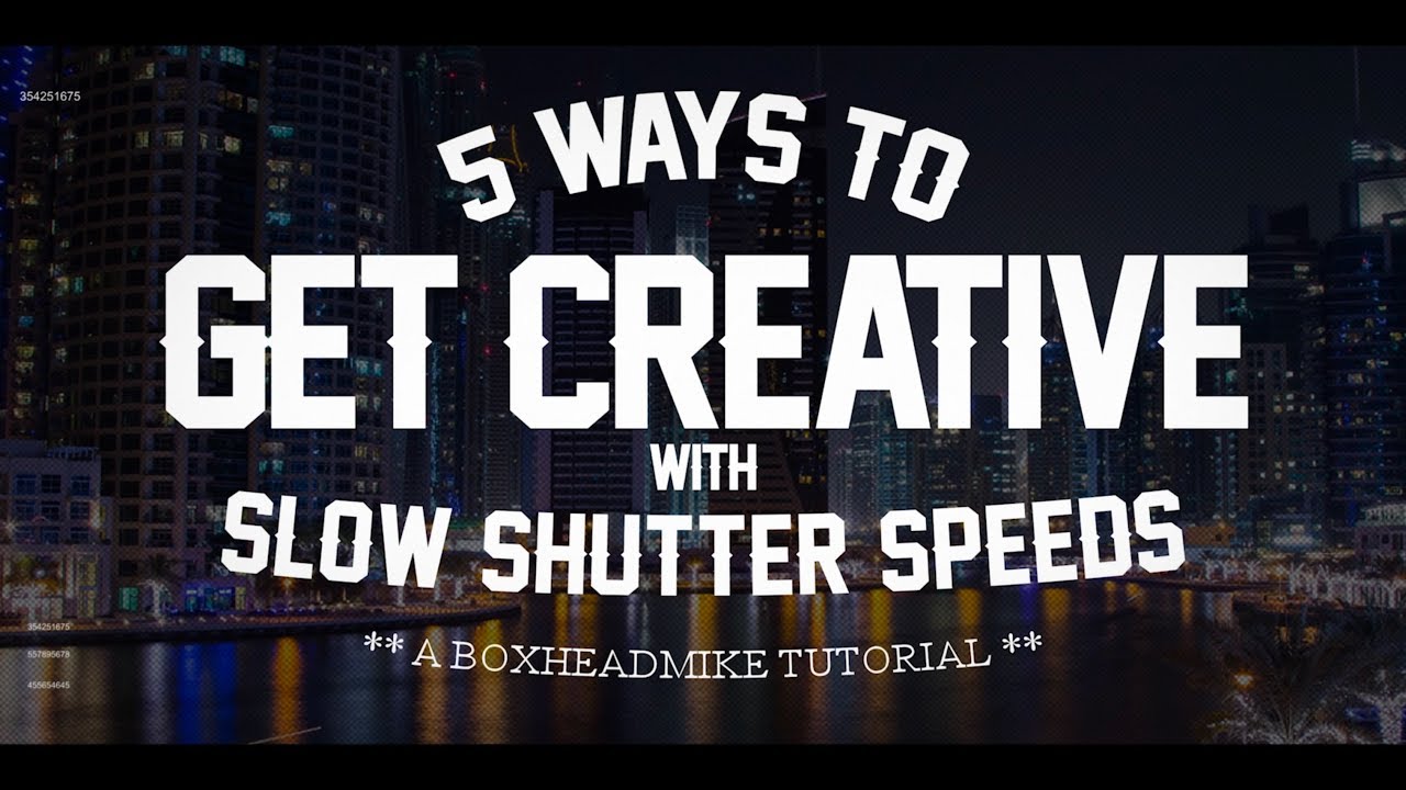 Whats A Slow Shutter Speed?