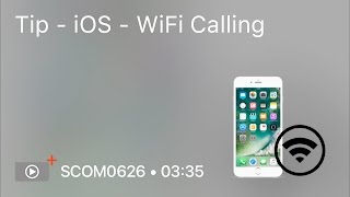 SCOM0626 - Tip - iOS - WiFi Assist & WiFi Calling screenshot 5