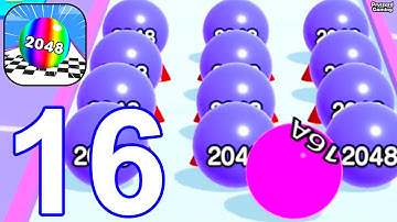 Ball Run 2048 - Gameplay Walkthrough Part 16 Infinity Mode SpeedRun New Record 64BS (iOS, Android)