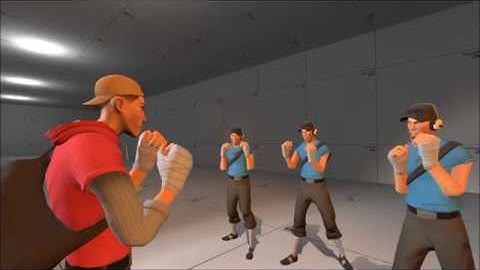 TF2 GMOD: Deathrun Fight test animation