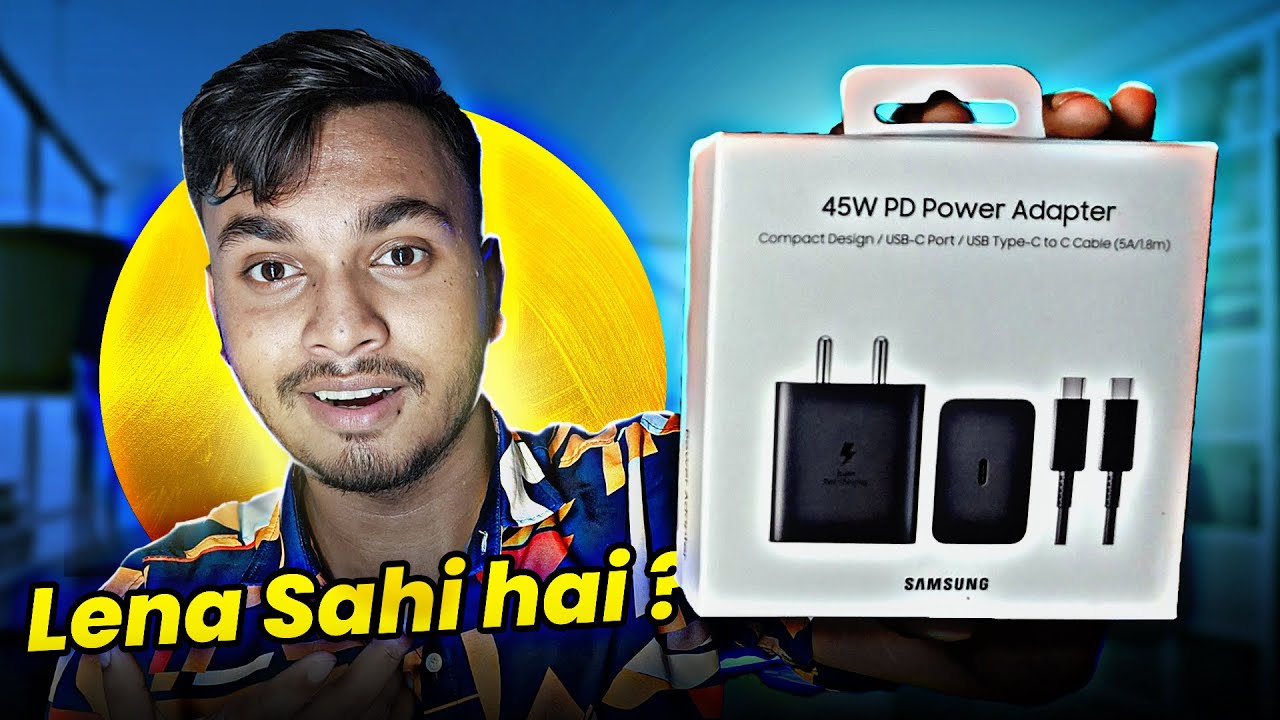 Samsung charger Unboxing Samsung 45w charger Unboxing samsungcharger 