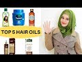 TOP 5 BEST HAIR OILS IN INDIA | Ramsha Sultan