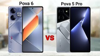 Tecno Pova 6 vs Tecno Pova 5 Pro