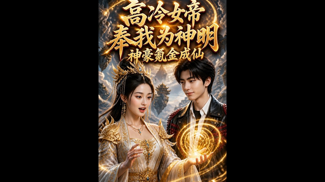 【一口气看完】《高冷女帝奉我为神明，神豪氪金成仙》前世记忆+跨界资源，他助女帝崛起，双界称王！#短剧 #AI短剧 #逆袭 #drama #爽剧 #鲨鱼先生