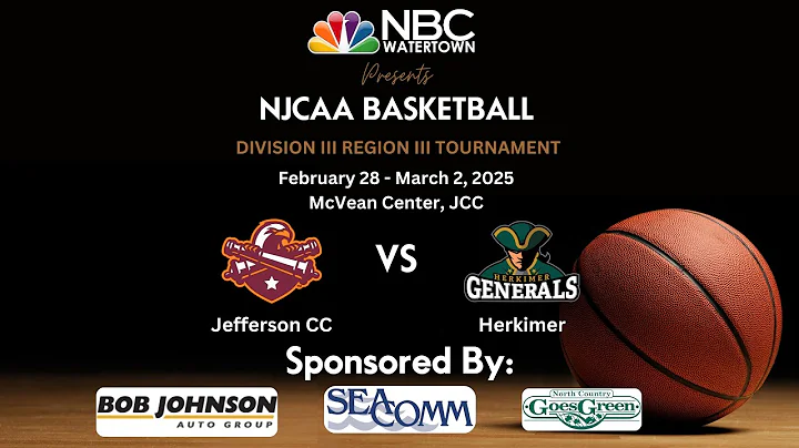 NJCAA Regional Tournament Final - JCC v Herkimer | NBC Watertown Basketball 24/25