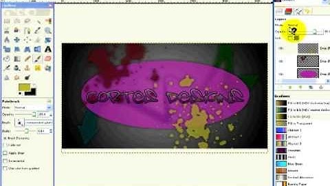 Gimp Speed Art #1 | Cortes Designs