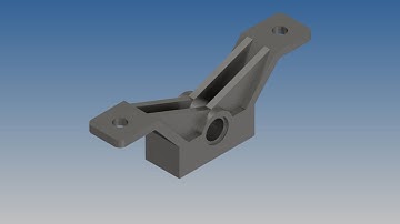 Autodesk Inventor 2019 exercise model for beginners-3D-DP990