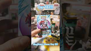 FISHHHHHHHHH!!!!! Day 182 of opening a pack of cards every day for a year!!! #pokemon #magikarp