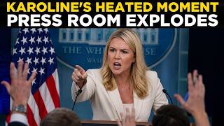 US NEWS LIVE: Leavitt Destroys The Fake News Media! Declares Trump America's Greatest Leader