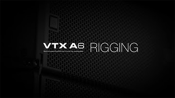 JBL Pro VTX A6 Line Arrays: Rigging Tutorial