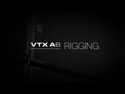 JBL Pro VTX A6 Line Arrays: Rigging Tutorial