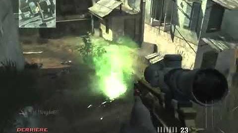 360 QUICKSCOPE THEN 360 THROWING KNIFE KILL /MW3 QUICKCLIPS