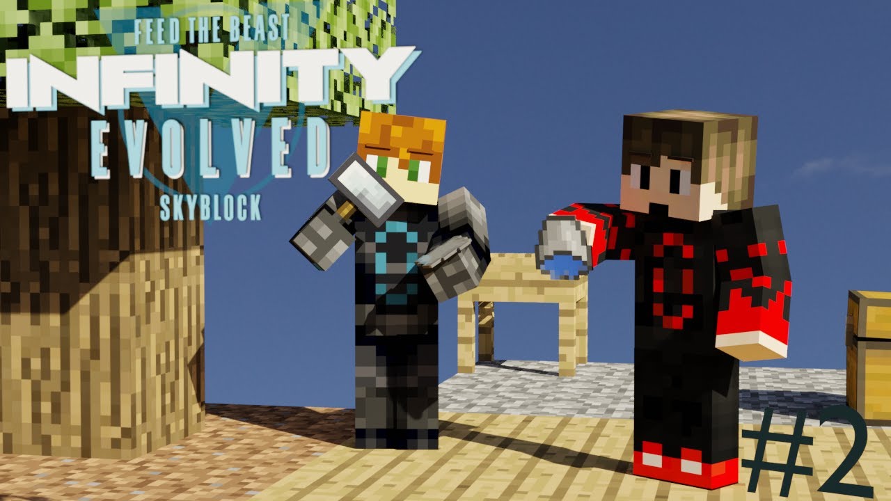 #2 "Is this a Helmet?" - FTB Infinity Evolved Skyblock Expert Mode ...