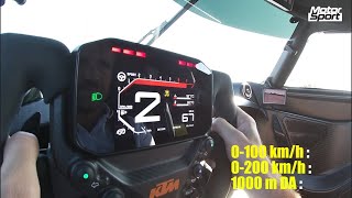KTM X-Bow RX-GT : 0-250 km/h