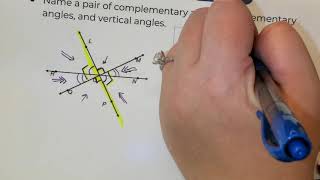 Describing Angle Pair Relationships Guided Notes