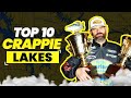 TOP 10 Best Crappie Lakes